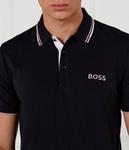 Поло Boss Green Paddy Pro, черный - фото 4