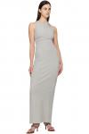 Макси-платье Tank Ottolinger, серебряный - фото 4