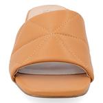 Босоножки Elidia на блочном каблуке Journee, коричневый - фото 4