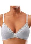 Бюстгальтер PETITE FLEUR T-shirt Bra, цвет grey/white - фото 3