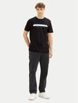 Футболка basic fit 1037653 Tom Tailor Denim, черный - фото 2