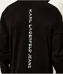 Толстовка Regular fit Karl Lagerfeld Jeans, черный - фото 3