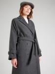 Пальто OBJECT Between-Seasons Coat OBJKEILY, темно-серый - фото 3