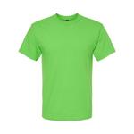 Золотая футболка M&o Soft Touch M&O, цвет Vivid Lime - фото