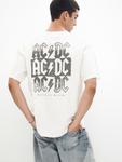 Рубашка Pull&Bear AC/DC, белый - фото 2
