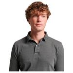 Поло с длинным рукавом Superdry Studios Jersey, серый - фото 2