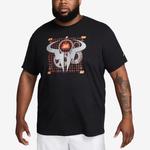 Мужская теннисная рубашка Nike, черный - фото 4