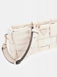 Сумка через плечо GUESS Marion, кремовый - фото 4