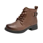 AOKANG Ботильоны женские коричневые - фото