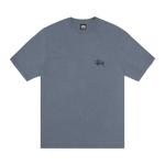 Футболка Stussy Basic Tee Pigment Dyed, Navy - фото