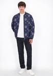 Куртка Mo Bomber Jacket, Navy Multicolor/Dark Blue - фото 2