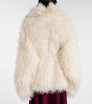 Оверсайз пальто Norma Kamali, Cream - фото 7