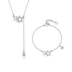 Женское ожерелье из сплава Zeroline, 【Gift Box】Star Necklace + Bracelet - фото 10
