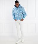 Толстовка мужская Boss Orange с узором, синий - фото 2