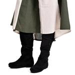 Средневековые ботинки на шнуровке черные - фото