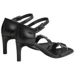 Женские черные сандалии Judy на ремешках 7 см HERMES - фото 3