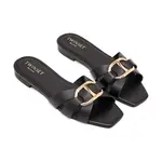 Кожаные тапочки Twin-Set, черный - фото 2