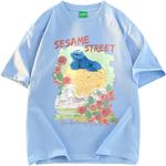Футболка унисекс Sesame Street, зеленый - фото 29