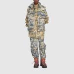 Жилет женский Gucci x The North Face, серый / коричневый - фото 2