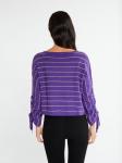 Вязаная кофта Faina, фиолетовый - фото 3