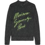 Джемпер с логотипом жаккард Givenchy, черный - фото 3