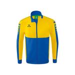 Толстовка Erima Six Wings Worker Full Zip, желтый - фото