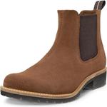 Женские ботинки челси ECCO Elaina с двойной резинкой, Camel Suede - фото