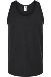 Майка-топ унисекс из тонкого джерси Tultex, черный - фото
