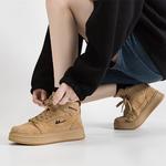 Кроссовки WARRIOR Skateboarding Shoes Unisex High-top, бежевый - фото 14