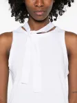 Топ с оборками Sandro, белый - фото 5