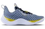 Кроссовки Under Armour Curry 10, синий/черный/белый/желтый - фото 2