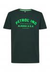 Футболка с принтом Petrol Industries, зеленый - фото