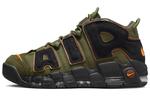 Кроссовки Nike Air More Uptempo 96 Cargo Khaki Alpha Orange - фото