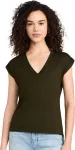 Футболка FRAME Women's Easy V Neck - фото