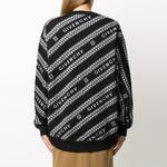 Свитер женский Givenchy, черный / серый - фото 5