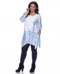 Туника Rella больших размеров White Mark, темно-синий - фото 9