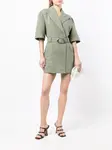Платье Dunstan с поясом Acler, зеленый - фото 2
