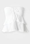 Топ Gina Tricot RUFFLE, Offwhite/Off-White - фото 5