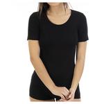 Базовый слой с коротким рукавом Lacotex, черный - фото