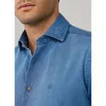 Рубашка с длинным рукавом Hackett ESS, синий - фото 6