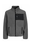 Флисовая куртка Jack & Jones Fleece jacket, Castlerock/Grey - фото 6
