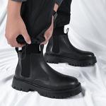 Челси Ботинки Мужские Weishibangwei, черный - фото 5