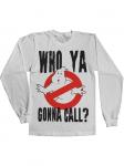 Рубашка с длинным рукавом Ghostbusters, белый - фото