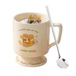 Кружка KAWASIMAYA, Bread Rabbit (With Spoon) - фото