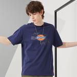 Футболка унисекс темно-синяя Dickies, темно-синий - фото 5