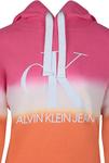 Женская толстовка с капюшоном и логотипом Calvin Klein Dip Dye, Multi - фото 3
