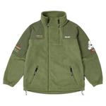 Куртка Palace Polartec Double Zip Funnel, Olive - фото