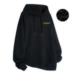 Свитшот Unisex PAUL COSTELLOE, черный (с флисовой подкладкой и утолщенный) - фото 3