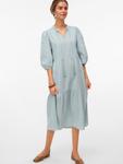 Миди платье VERO MODA VMPretty, Dusty blue - фото 5