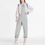 Куртка женская Louis Vuitton, белый / синий / красный - фото 3